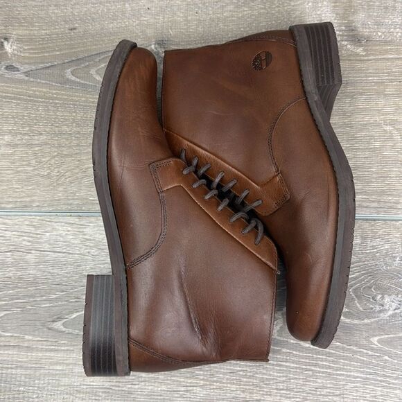 Timberland Chestnut Lace Up Boots - Picture 10 of 10